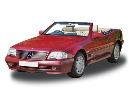 Ворсовые коврики на Mercedes SL (R129) 1989 - 2002 в Грозном