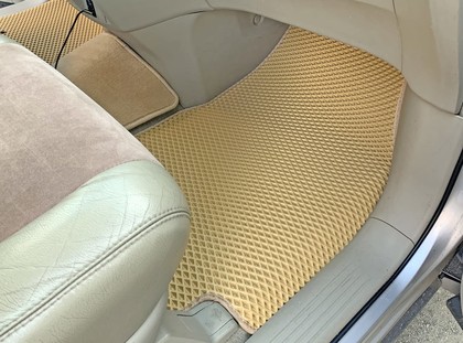 Ворсовые коврики на Toyota Previa (XR30, XR40) 2000 - 2007 в Грозном