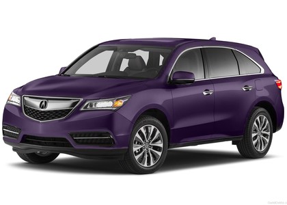 Ворсовые коврики на Acura MDX III 2013 - 2021 в Грозном
