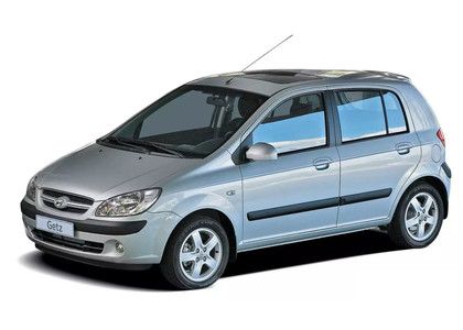 Ворсовые коврики на Hyundai Getz 2002 - 2011 в Грозном