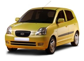 Ворсовые коврики на KIA Picanto I 2004 - 2011 в Грозном