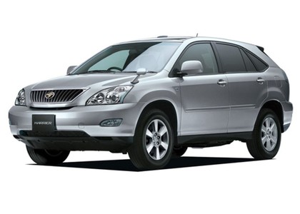 Ворсовые коврики на Toyota Harrier II 2003 - 2013 в Грозном