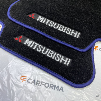 Ворсовые коврики на Mitsubishi Outlander XL 2005 - 2013 в Грозном