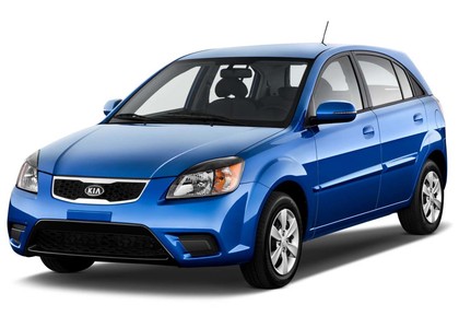 Ворсовые коврики на KIA Rio II 2005 - 2011 в Грозном