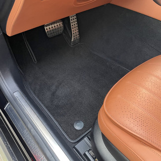 Ворсовые коврики на Mercedes S (W223, V223) 2020 - 2025 в Грозном