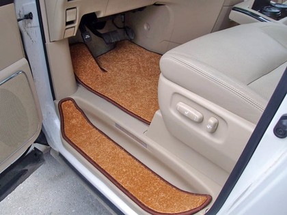 Ворсовые коврики на Toyota Alphard (H20) 2008 - 2015 в Грозном