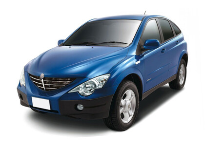 Ворсовые коврики на SsangYong Actyon I 2006 - 2011 в Грозном