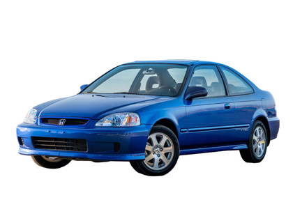 Ворсовые коврики на Honda Civic VI 2d 1995 - 2000 в Грозном