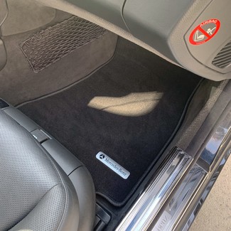 Ворсовые коврики на Mercedes S (W220) 1998 - 2005 в Грозном