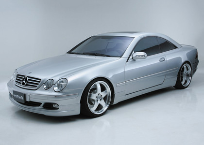 Ворсовые коврики на Mercedes CL (C215) 1998 - 2006 в Грозном
