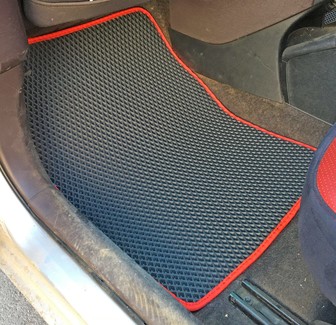 Ворсовые коврики на Toyota iQ 2008 - 2016 в Грозном