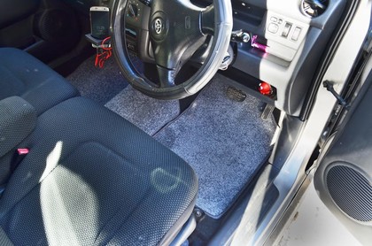 Ворсовые коврики на Toyota Bb I 2000 - 2005 в Грозном