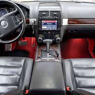 Ворсовые коврики на Volkswagen Touareg I 2002 - 2010 в Грозном