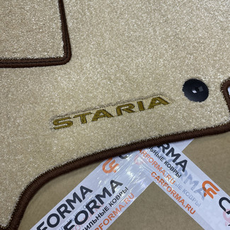 Коврики на Hyundai Staria 9 мест 2021 - 2025 в Грозном