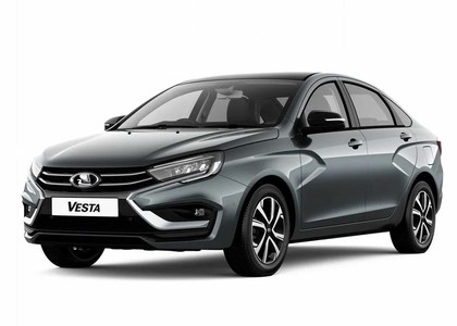 Ворсовые коврики на Lada (ВАЗ) Vesta рестайлинг 2022 - 2025 в Грозном