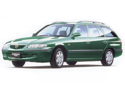 Ворсовые коврики на Mazda Capella VII 1997 - 2002 в Грозном