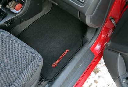 Ворсовые коврики на Honda Civic VI 4d 1995 - 2002 в Грозном