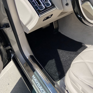 Ворсовые коврики на Mercedes S (Z223) Maybach 2020 - 2025 в Грозном