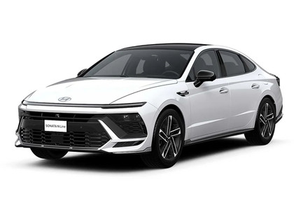Ворсовые коврики на Hyundai Sonata 8 (DN8) 2019 - 2025 в Грозном