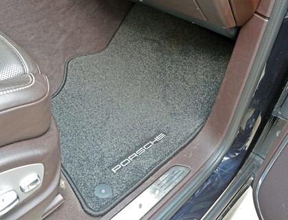 Ворсовые коврики на Porsche Cayenne II 2010 - 2018 в Грозном