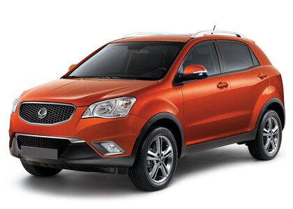 Ворсовые коврики на SsangYong Actyon II 2010 - 2021 в Грозном