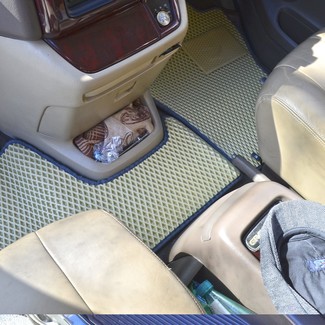 Ворсовые коврики на Toyota Grand Hiace 1999 - 2002 в Грозном