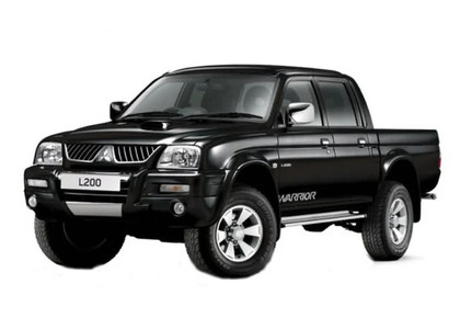 Ворсовые коврики на Mitsubishi L200 III 1996 - 2006 в Грозном