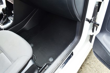 Ворсовые коврики на Volkswagen Polo V 2010 - 2020 в Грозном