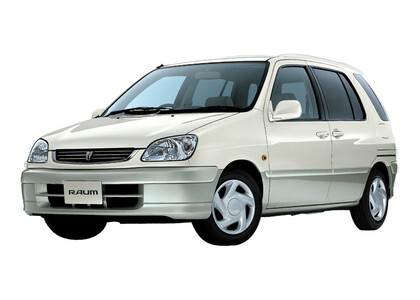 Ворсовые коврики на Toyota Raum I 1997 - 2003 в Грозном