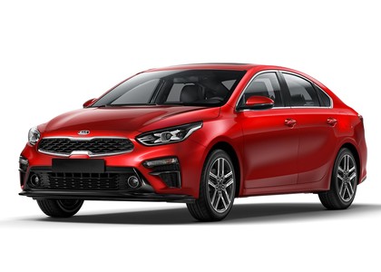Ворсовые коврики на KIA K3 2018 - 2025 в Грозном