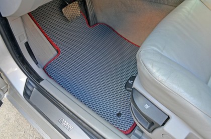 Ворсовые коврики на BMW 5 (E60/E61) 2003 - 2010 в Грозном