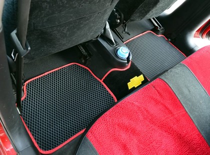 Ворсовые коврики на Chevrolet Aveo I 2002 - 2012 в Грозном