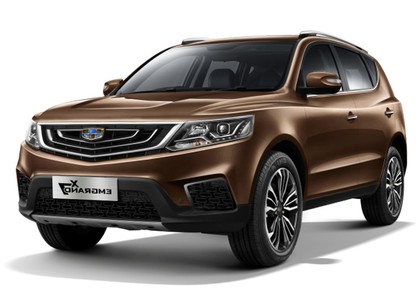 Ворсовые коврики на Geely Emgrand X7 второй рестайлинг 2019 - 2022 в Грозном
