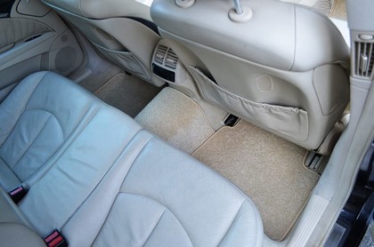 Ворсовые коврики на Mercedes E (W211) 2002 - 2009 в Грозном