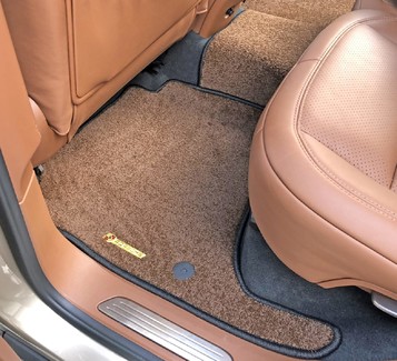 Ворсовые коврики на Porsche Cayenne II 2010 - 2018 в Грозном