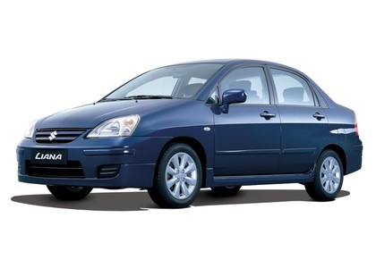 Ворсовые коврики на Suzuki Liana I рестайлинг 2004 - 2008 в Грозном
