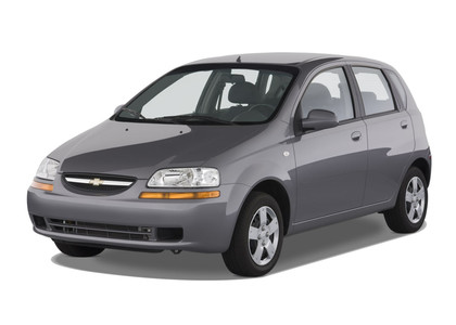 Ворсовые коврики на Chevrolet Aveo I 2002 - 2012 в Грозном