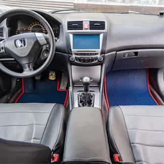 Ворсовые коврики на Honda Accord VII 2002 - 2008 в Грозном