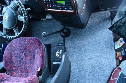 Ворсовые коврики на Hyundai Universe Space Luxury  в Грозном