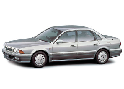 Ворсовые коврики на Mitsubishi Sigma 1990 - 1996 в Грозном