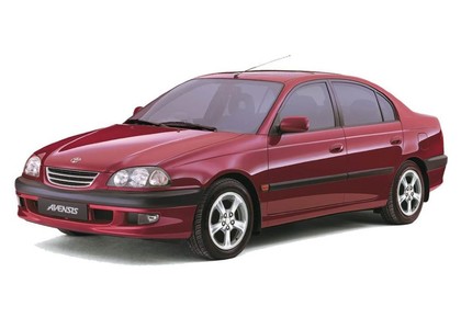 Ворсовые коврики на Toyota Avensis I 1997 - 2002 в Грозном
