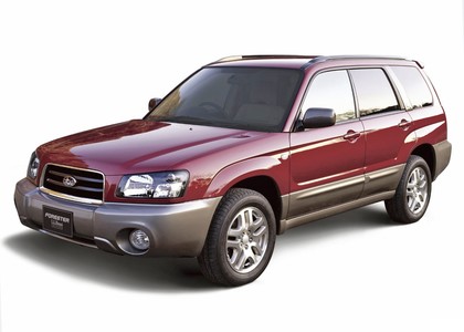 Ворсовые коврики на Subaru Forester II 2002 - 2008 в Грозном
