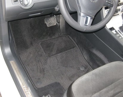 Ворсовые коврики на Volkswagen Passat B6 2005 - 2011 в Грозном