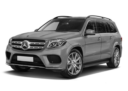 Ворсовые коврики на Mercedes GLS (X166) 2015 - 2019 в Грозном