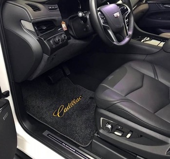 Ворсовые коврики на Cadillac Escalade IV 2015 - 2021 в Грозном