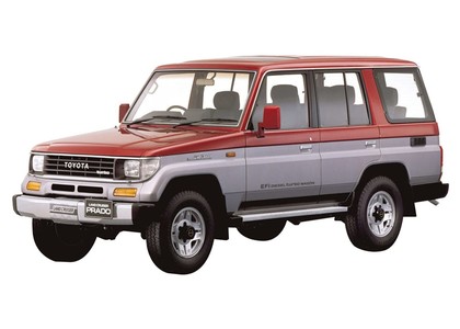 Ворсовые коврики на Toyota Land Cruiser Prado 70 1984 - 2025 в Грозном