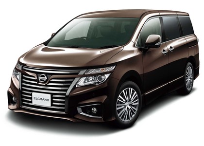 Ворсовые коврики на Nissan Elgrand (E52) 2010 - 2025 в Грозном