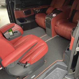 Ворсовые коврики на Mercedes V-класс (W447) 2014 - 2025 в Грозном