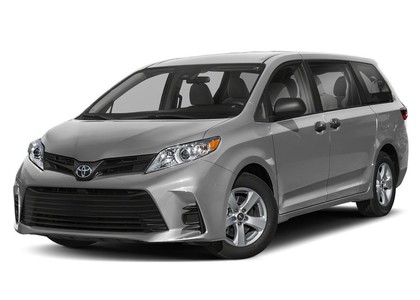 Ворсовые коврики на Toyota Sienna III 2010 - 2020 в Грозном