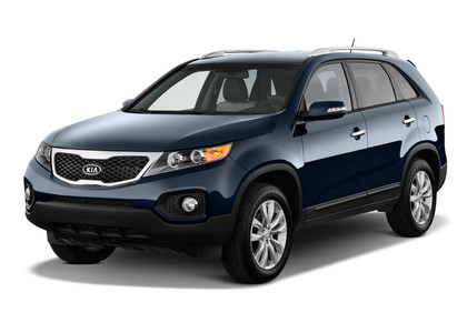 Ворсовые коврики на KIA Sorento II 2009 - 2012 в Грозном